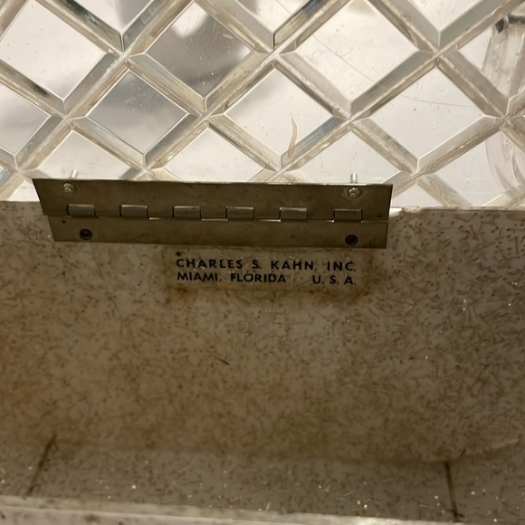 Charles Kahn 1950s Lucite Purse - Picture 3 of 4